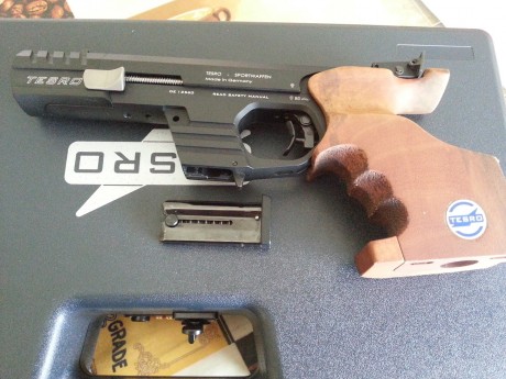 Vendo pistola nueva de fabricacion Alemana, de competición, Marca Tesro Modelo TS 22 3 PRO calibre .22L
La 01