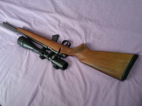 Vendo la carabina CZ 452 2E ZKM en fantástico estado de conservación, funciona sin problemas y tiene el 01