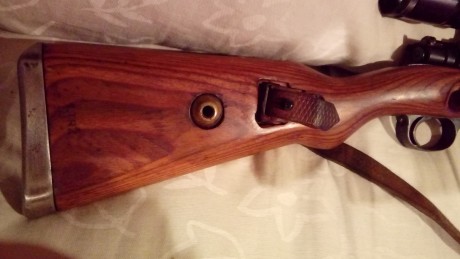 Hola buenas pongo mi mauser a la venta tira de fabula en un estado inmejorable. Las monturas son una imitacion 02