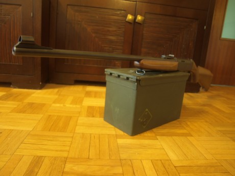 Vendo carabina desmontable semiautomatica  Anschutz 525 con un cargador de 10 balas. Perfecta de mecánica, 01