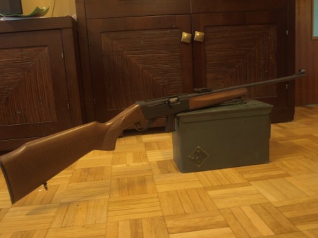 Vendo carabina desmontable semiautomatica  Anschutz 525 con un cargador de 10 balas. Perfecta de mecánica, 00