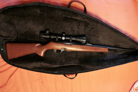 Hola, pues eso que vendo carabina Remington 597 del calibre 22 lr, de las buenas, las de madera. Está 01