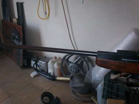 vendo norica marvic gold cal 5.5 en perfecto estado de funcionamiento,equipada con monturas monopieza 10