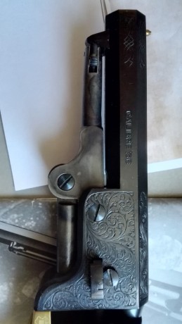 Venta Revolver Avancarga Colt Navy Sheriff labrado,en calibre 36. Marca Pietta nuevo sin estrenar , menos 12