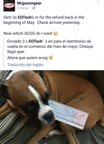 Pues si se ve que no sólo los de Volkswagen van a tener que soltar pasta............. los de Eotech también 80