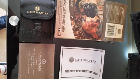Vendo medidor de distacia marca Leupold RX-750 completamente nuevo ,sólo ha salido una vez por lo que 00