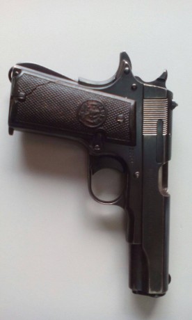 Cambio pistola TAULER Super Police de 9Cto. inutilizada solo fresado recámara y en Libro de coleccionista, 00