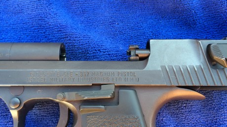 VENDO PISTOLA DESERT EAGLE 357 - TRES CARGADORES - FUNDA DE CINTURON PARA CARGADOR Y PISTOLA - FUNDA DE 02