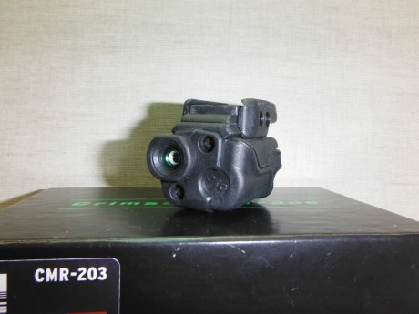  VENDIDO  láser verde para armas Crimson-Trace CMR-203. apto para armas cortas y largas. 
solo probado 00