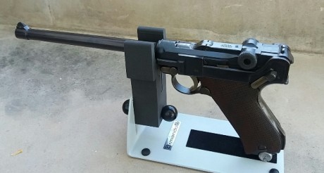 Vendo Luger P08 DWM en buen estado de conservación aunque con sus años y con toda la numeración coincidente.
Cañón 02