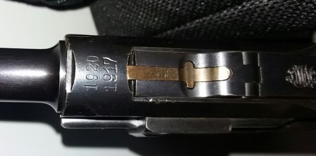 Vendo Luger P08 DWM en buen estado de conservación aunque con sus años y con toda la numeración coincidente.
Cañón 11