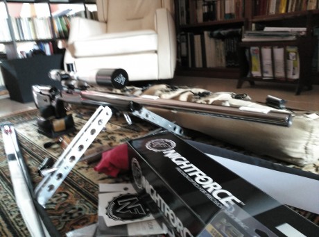 Rifle cañón bergara 29", en acero inoxidable paso de estría 1/11 y 33 milimetros de grueso en salida 22