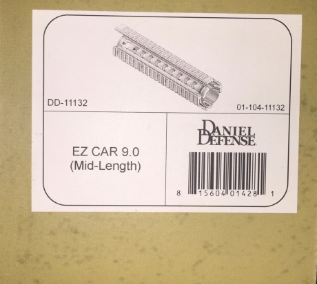 Se vende este magnífico guardamos para rifles AR15 fabricado en USA por DANIEL DEFENSE, con railes picatinny, 02