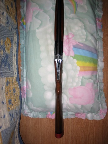 Hola.  Vendo superpuesta Lanber de choques fijos 1 y 3 estrellas, cañón de 71cm, dos gatillos no expulsora. 41