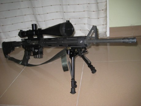 Vendo Ar15 marca Olimpic con accesorios ( gatillo ajustable JARD, dos Uper uno de ellos con carril weawer 21