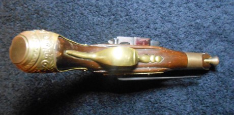 ]VENDO REPLICA DE PISTOLA DE PEDERNAL TIPO RIPOLL DE LA FABRICA NACIONAL  DE TOLEDO. SU USO ESCLUSIVO 00