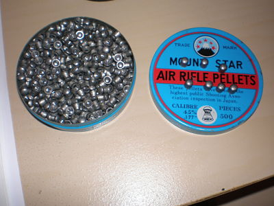 Hola pongo en venta estas cajas de balines japoneses de alta precision, en cal 4.5 (177)
Parecer ser que 152