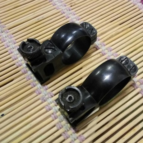 Monturas antiguas para visor histórico, poseen regulación mecánica en deriva, para visores de época que 10