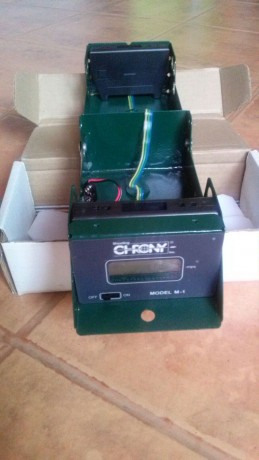 chrony shootng como a estrenar. 90 eu mas gastos de envio

Ultrasonidos en estado bueno con uso pero funciona 31