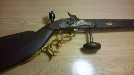 Vendo mi fusil tipo Schützen calibre 0.45, paso de estría 1:20, cañón 82cm, diopter tipo suizo, túnel 01