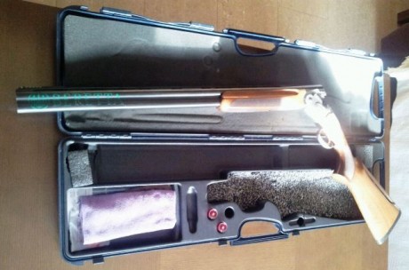 Un amigo vende su Beretta 686 E de plato.
Está como nueva. 
Cañón de 76, choques fijos de 2 y 1 estrella, 00