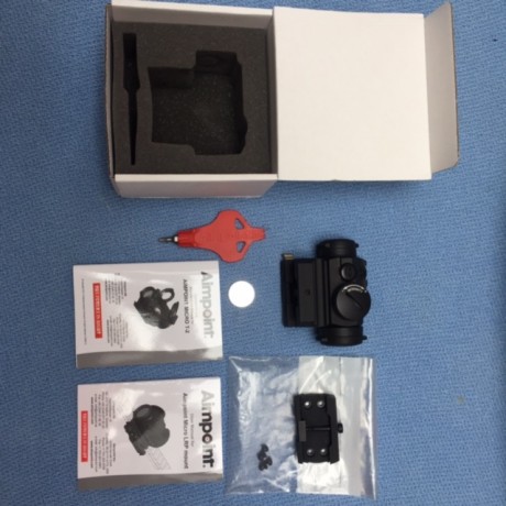 Vendo Aimpoint micro T2 2 Moa, en perfecto estado, sin roces ni marcas de ningún tipo, no ha tenido uso, 02