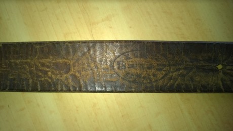   

Correa original para Vetterli 1878 en buen estado, tiene los marcajes del fabricante y la fecha (1882). 00