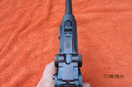 Buenas a tod@s. Vendo esta luger es del calibre 7.65 parabelum, por lo que se de ella es de 1925 fabricada 01
