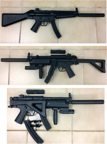 Bonita y divertida Carabina Lr 22 de GSG (German Spors Guns), Por 550 euros, Fabricada en Alemania e inspirada 02