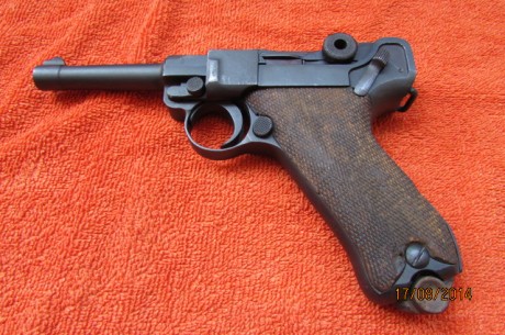 Buenas a todos. Vendo una luger DWM del calibre 7.65 parabellum, de 1925+/- en bastante buen estado con 02