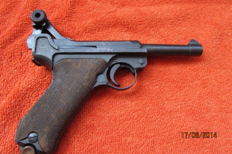Buenas a todos. Vendo una luger DWM del calibre 7.65 parabellum, de 1925+/- en bastante buen estado con 00