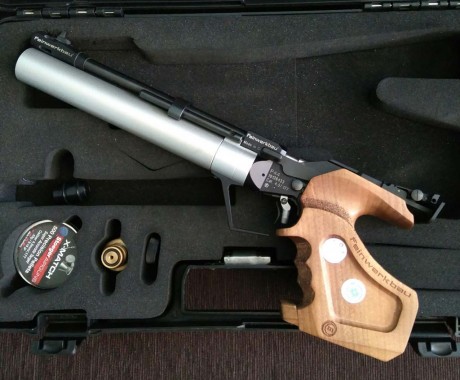 Vendo pistola de aire Feinwerlbau P44 Schwartz, comprada nueva en 2014 y en perfecto estado de salud, 02