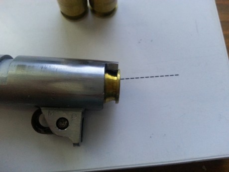Recargue la semana pasada unos cartuchos del 45 acp de .451" y 230grains de la maca H&N estaban 01