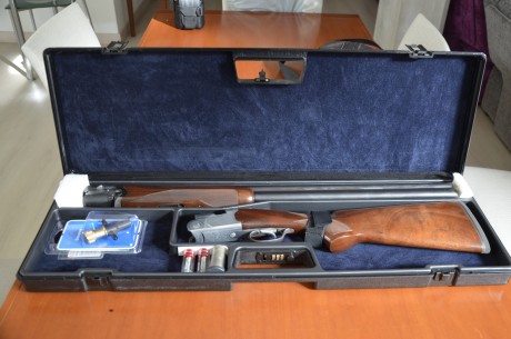 Vendo escopeta beretta sporting 686 special, impecable. Cañón de 71 cm. banda ancha, selector, expulsor, 02