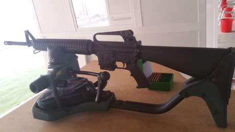 Vendo Ar15 marca Olimpic con accesorios ( gatillo ajustable JARD, dos Uper uno de ellos con carril weawer 20