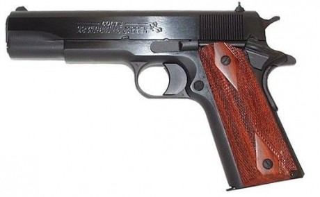 Saludos! esty buscando una Colt 1911 government, la del cañon de 5 pulgadas. imprescindible en calibre 00