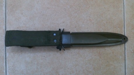 Hola, vendo bayoneta original para fusil Garand en excelente estado. Está en Madrid. El precio son 70 10
