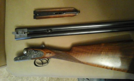 hola, vendo aya 53, en perfecto estado, calibre 12, con 1 y 3 estrellas, pletinas doradas y desmontables 00