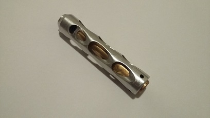 Se vende Air Striper con rosca 1/2 Pulgada hembra. Vaya para el cañón roscado de toda la vida.

Cono ajustable. 00