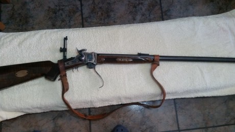 vendo sharp 45-70 de pedersoli
modelo old west maple
con dies
 recalibrador 0´457
y vainas por 1300€
esta 02
