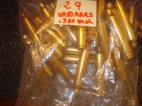 Muy buenas,

Vendo 155 vainas marca DAG calibre .300 Win.Mag. con 1 solo tiro y pasadas por Tumbler por 02