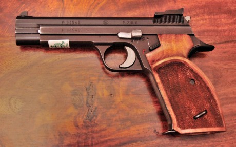 Vendo SIG P10-6 de 5 pulgadas en el siguiente precio:

Pistola SIG-P210-6 con cachas de madera Knill 1600 71
