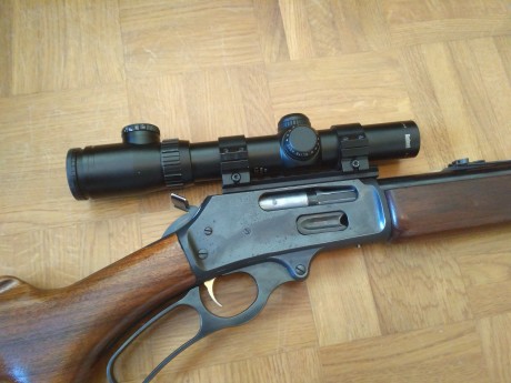 Vendo fantástico conjunto para cazar en batida,el rifle aunque usado esta en perfectas condiciones,funciona 01