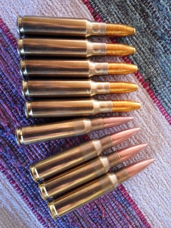 Hola,

Ando buscando datos para carga reducida con destino a un Remington 700 calibre .308W con puntas 22