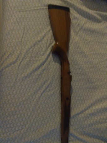 se vende culata de madera de un santa barbara,mide 0,75cm de largo,en el precio incluye el envio 205€,se 01