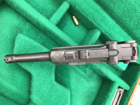 VENDIDA, pistola Luger Suiza en calibre 7,65 Parabellum
Totalmente original y en perfecto estado . Con 00
