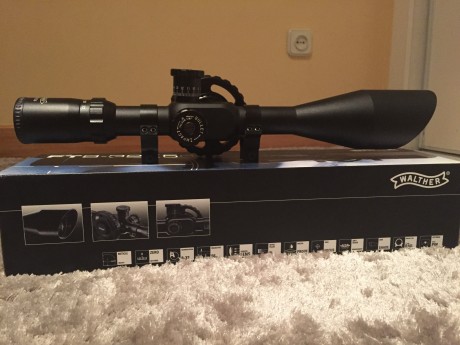Vendo visor WALTHER 8-32x56, como nuevo.
Se compro para una carabina de pcp y la carabina se vendió (hw 02