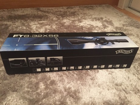Vendo visor WALTHER 8-32x56, como nuevo.
Se compro para una carabina de pcp y la carabina se vendió (hw 12
