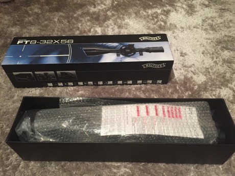 Vendo visor WALTHER 8-32x56, como nuevo.
Se compro para una carabina de pcp y la carabina se vendió (hw 10
