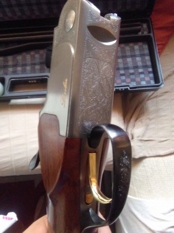Vendo escopeta superpuesta válida para tiro y caza. No tiene casi uso, la vendo por falta de tiempo. Esta 71